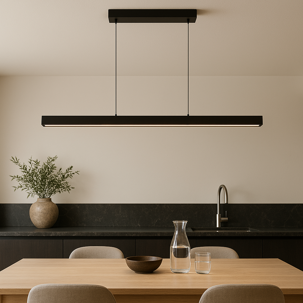 Minimalist Linear Scandi Pendant Light