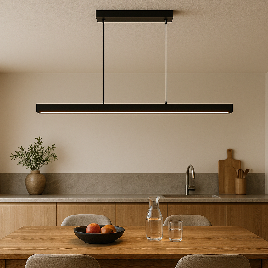 Minimalist Linear Scandi Pendant Light