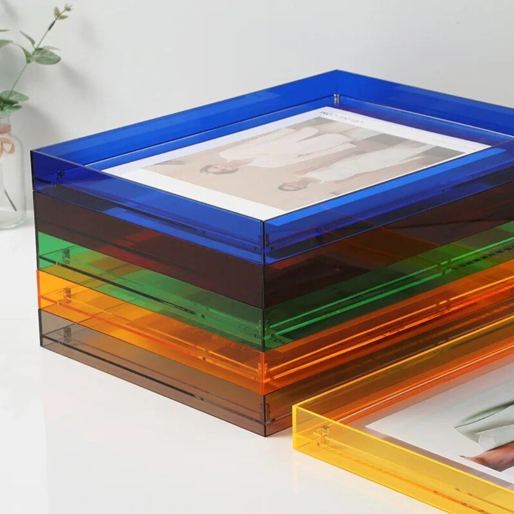Transparent Acrylic Floating Photo Frame