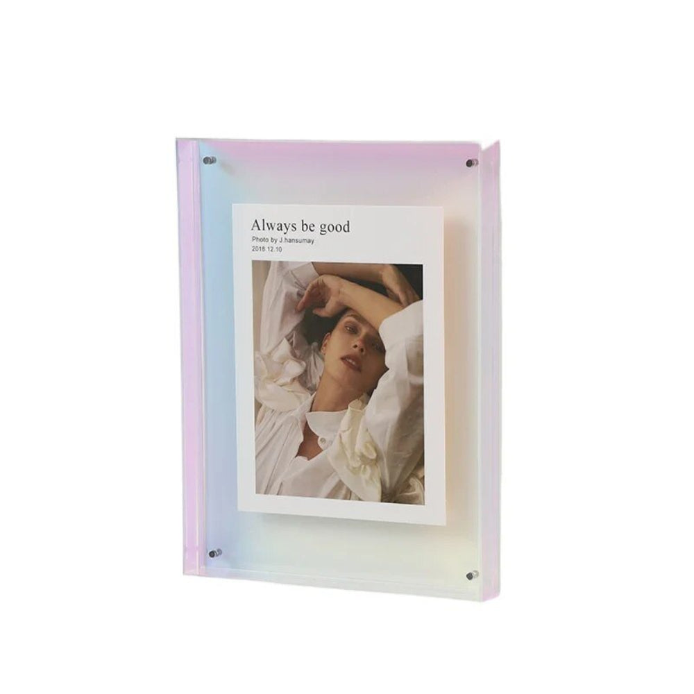 Transparent Acrylic Floating Photo Frame