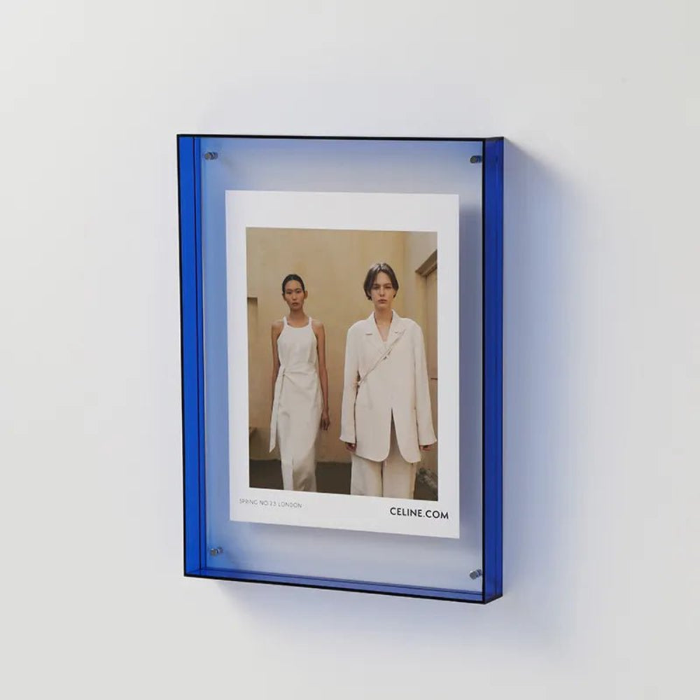 Transparent Acrylic Floating Photo Frame