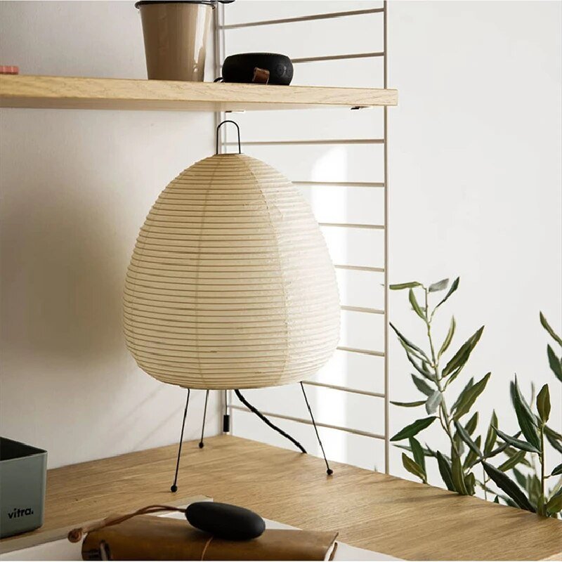 Japanese Paper Lantern Table Lamp