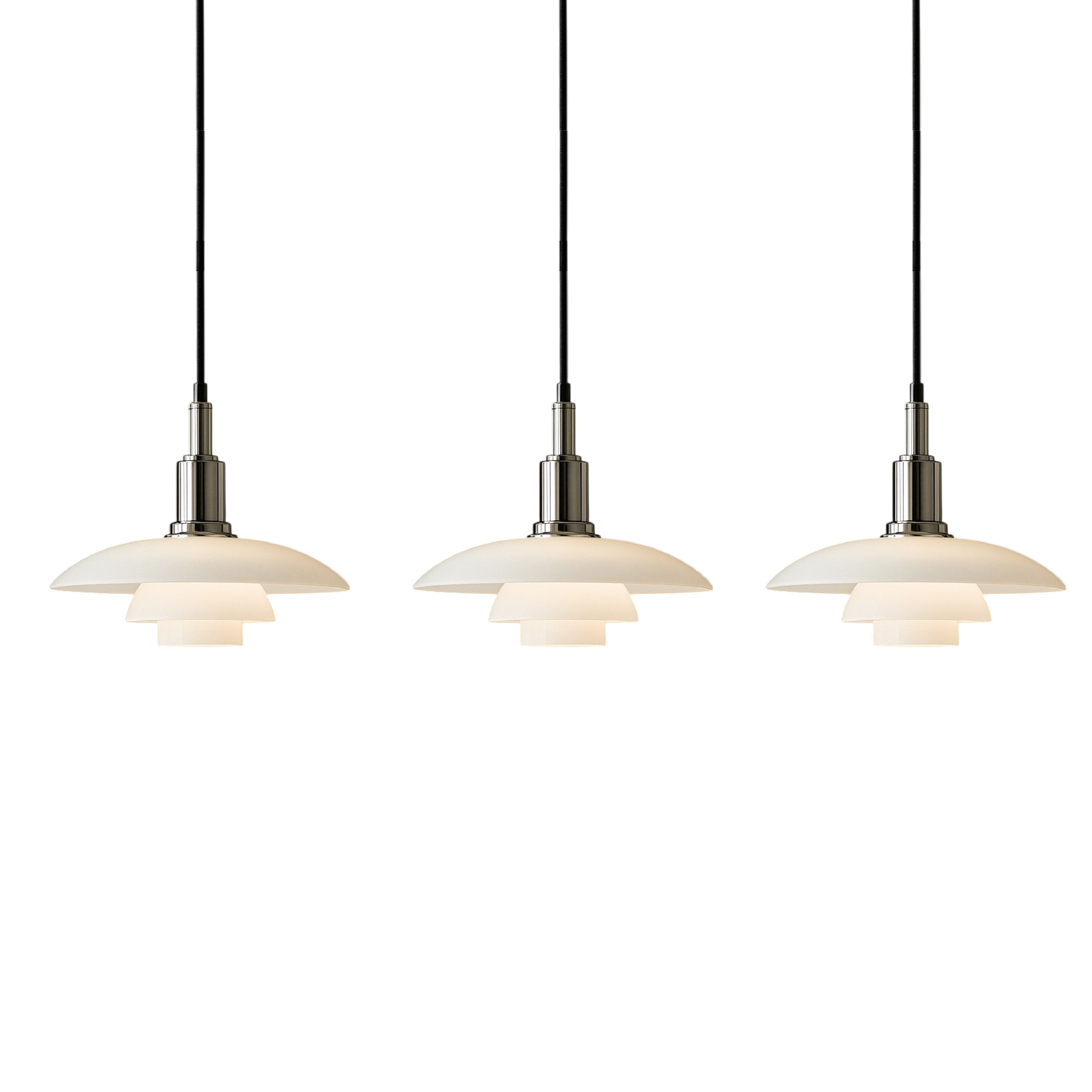 Danish Multi-Layer Pendant Light