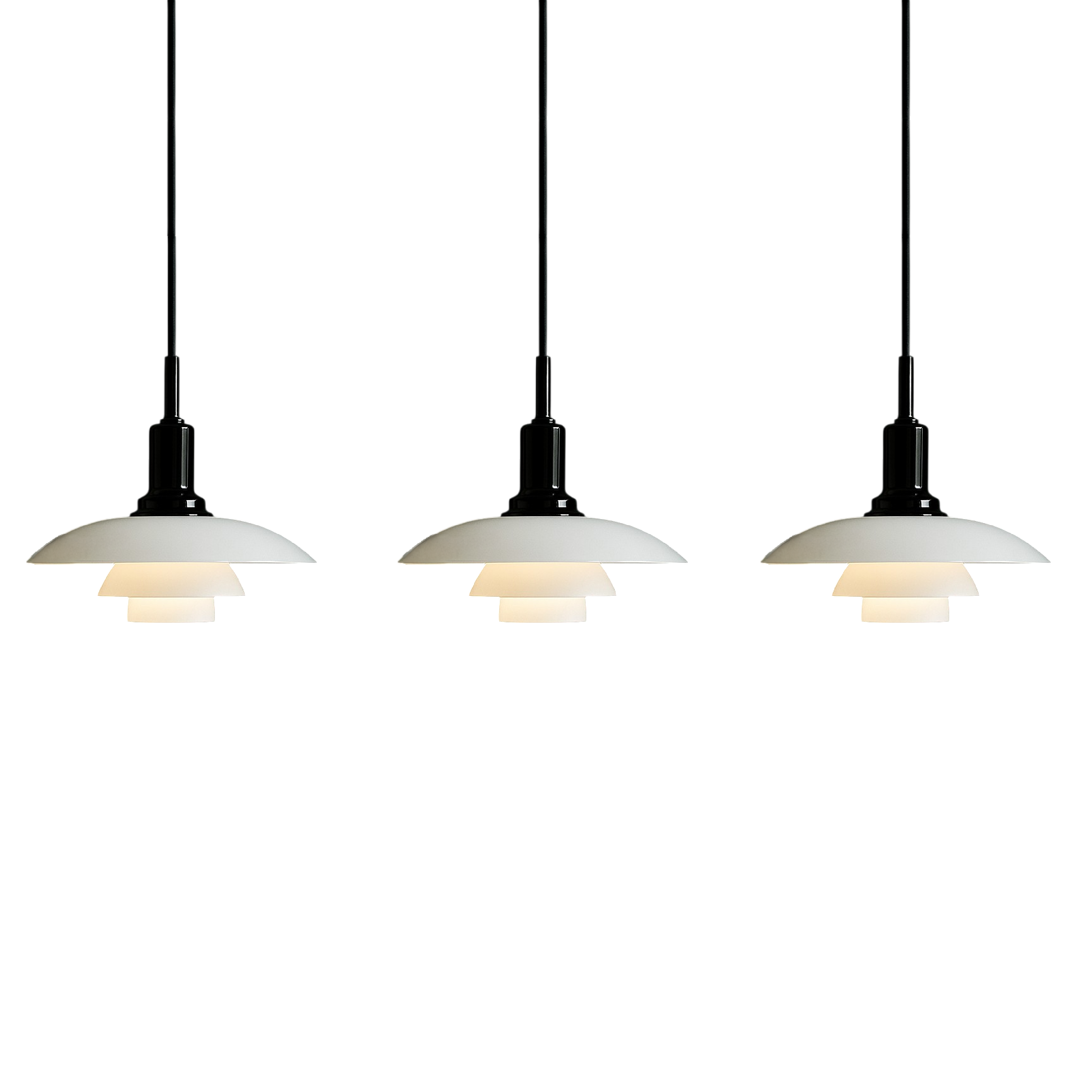 Danish Multi-Layer Pendant Light