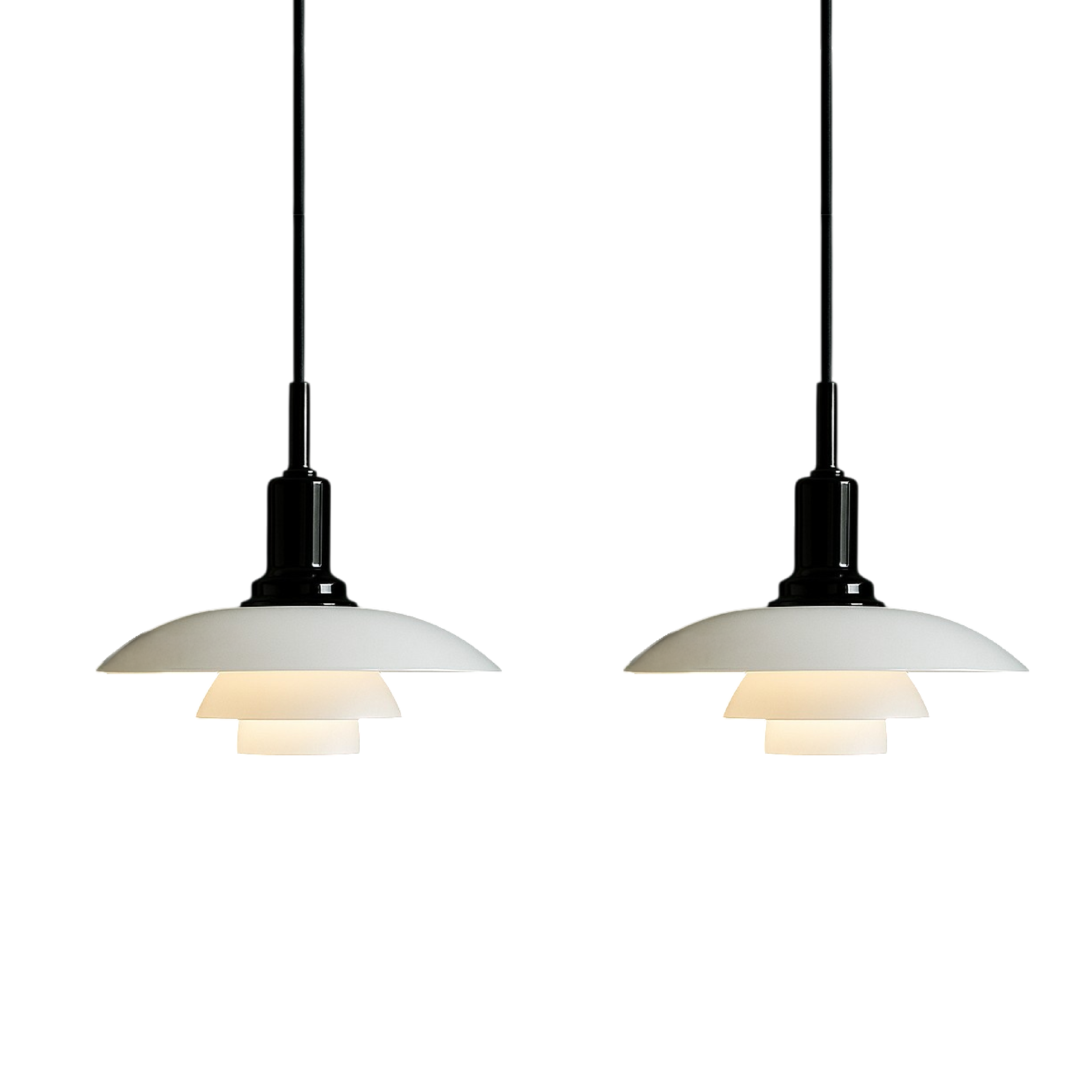 Danish Multi-Layer Pendant Light