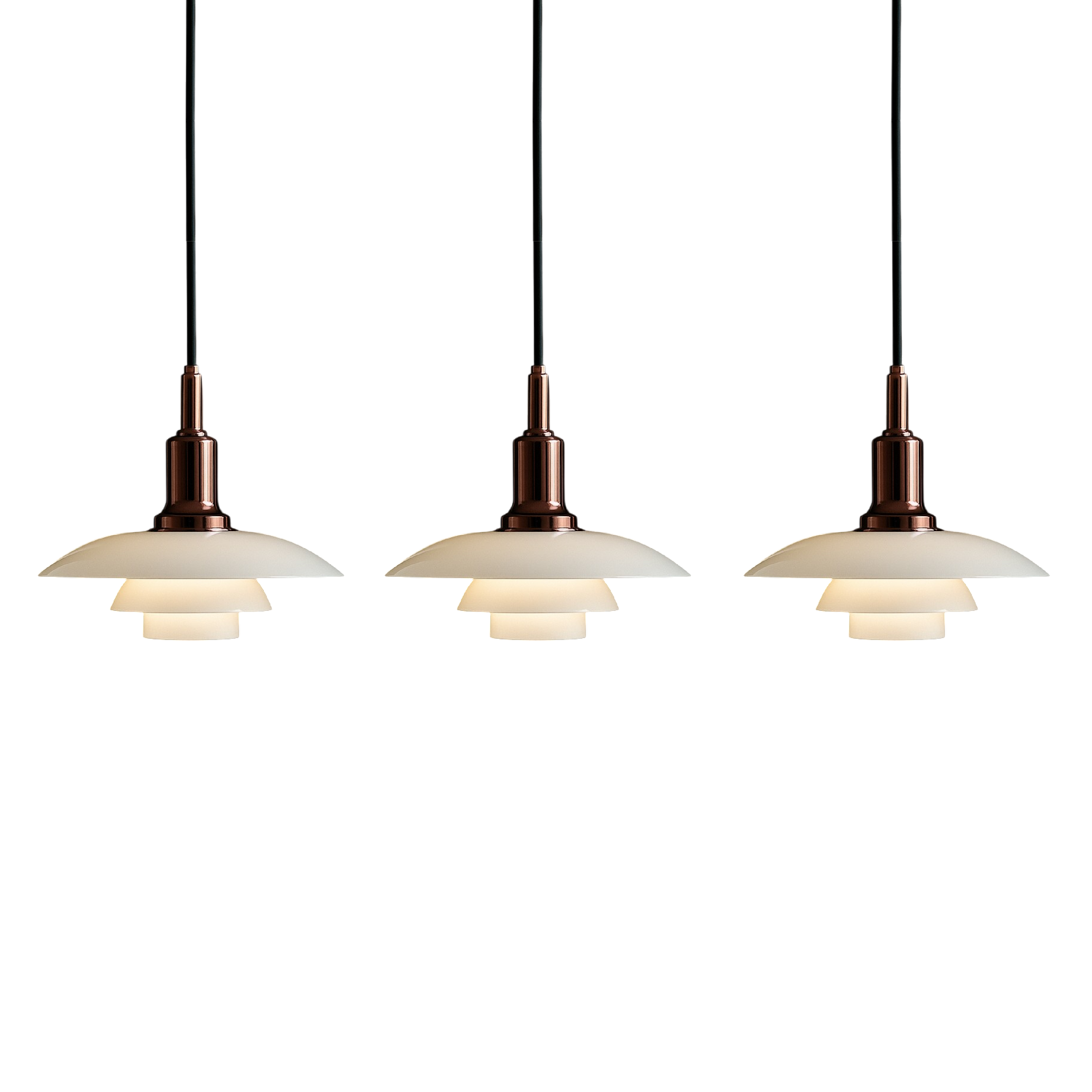 Danish Multi-Layer Pendant Light