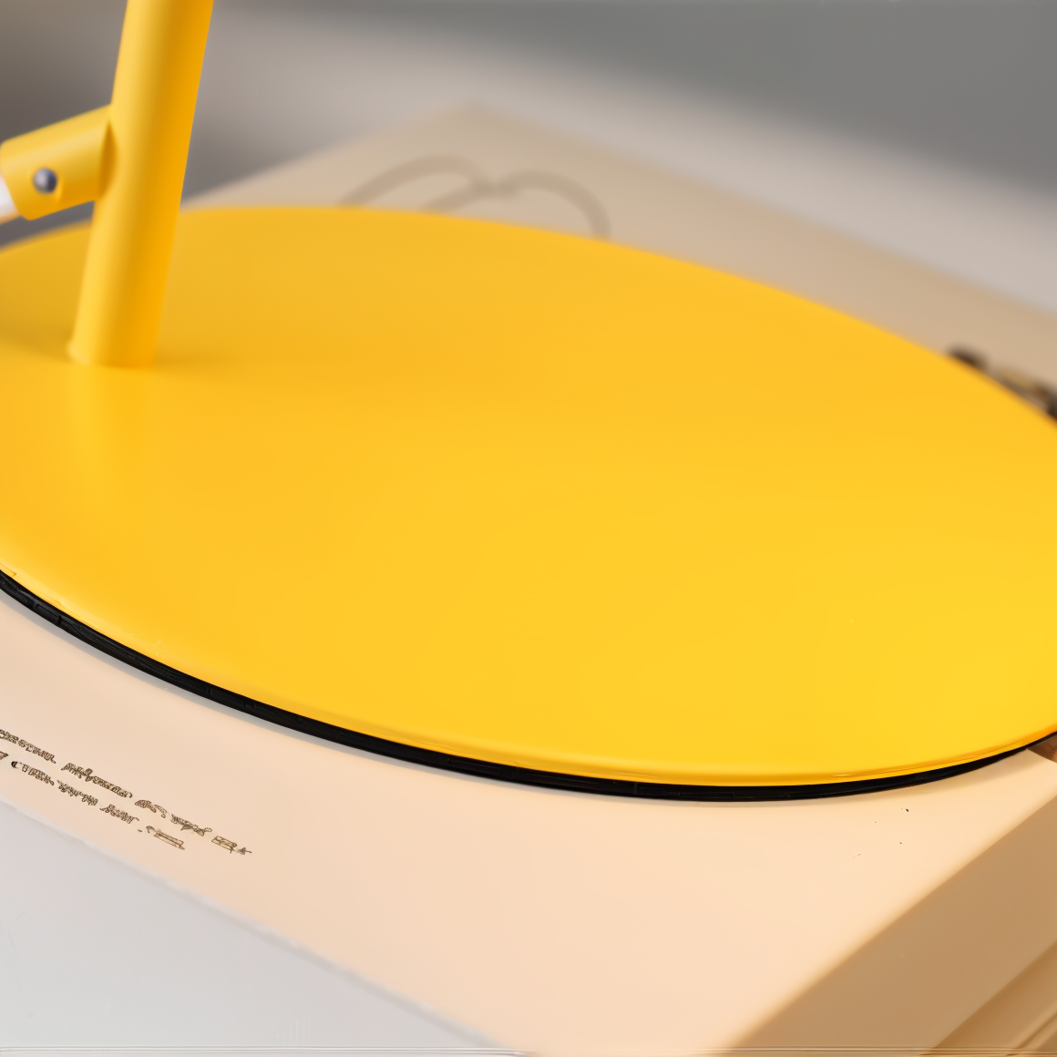 Desk lamp with adjustable cone shaped shade