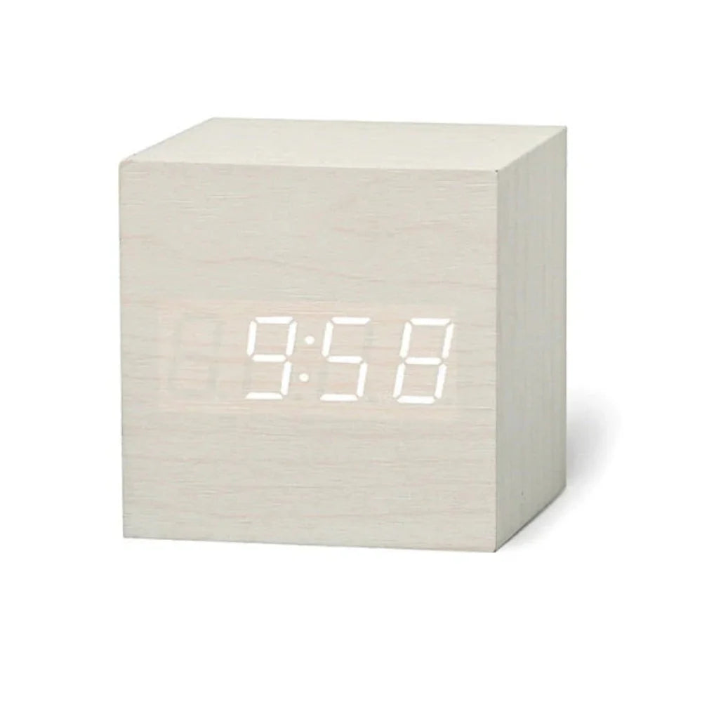 Compact Mini LED Digital Alarm Clock