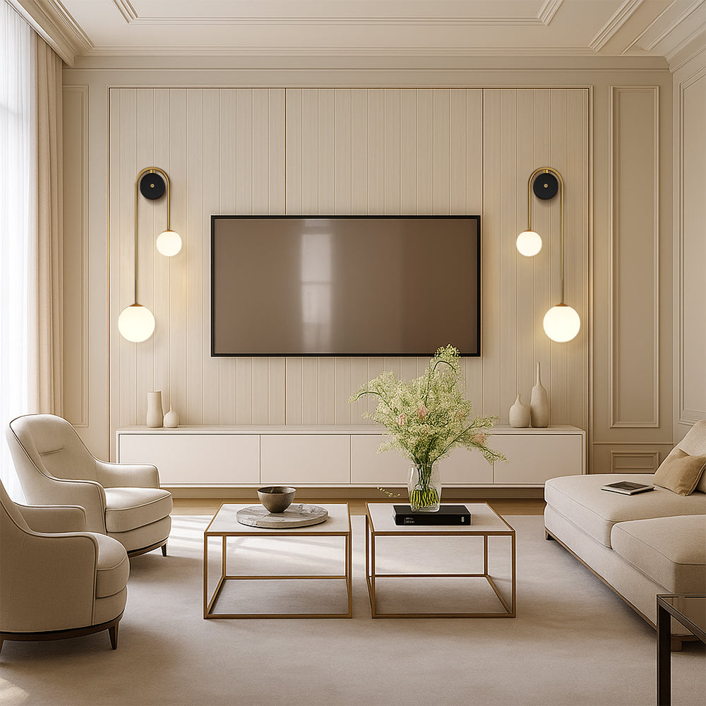 Aesthetic Arc Wall Light