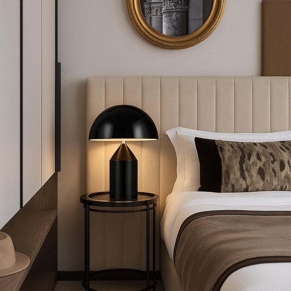 Modern Cordless Dome Table Lamp