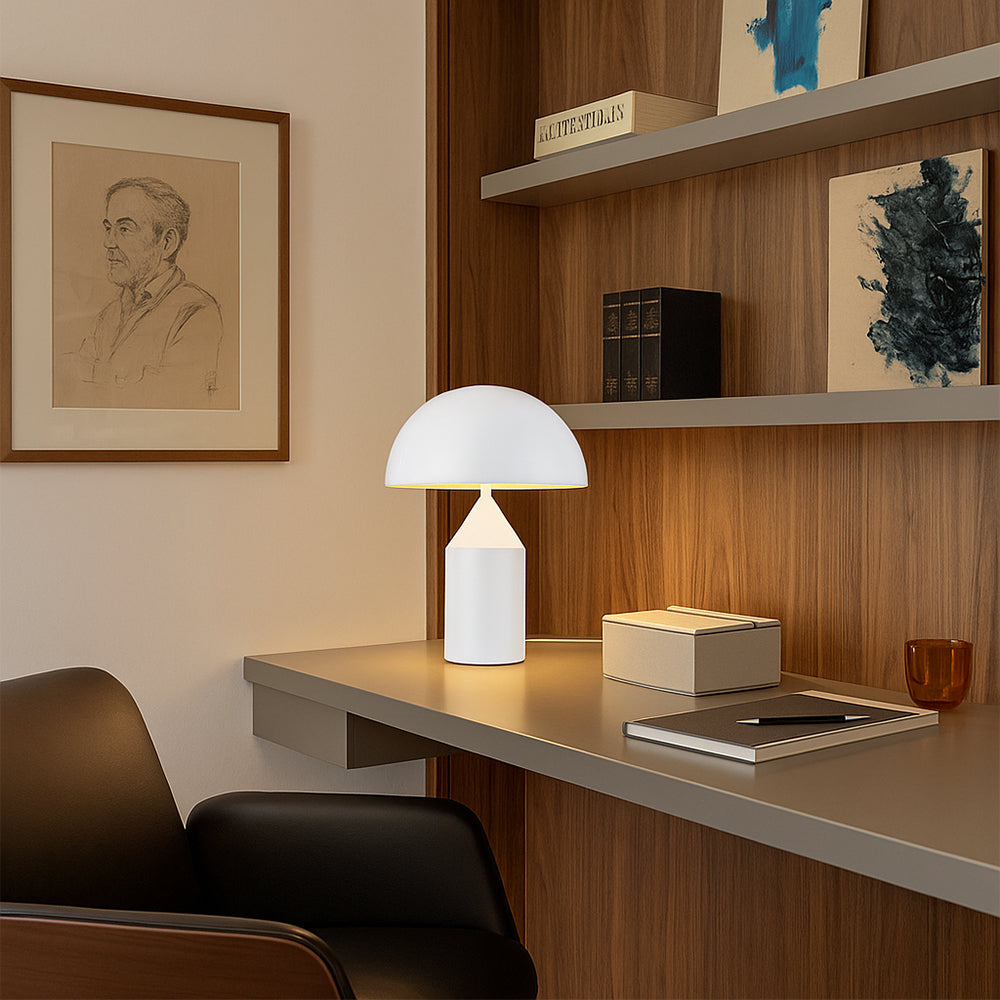Modern Cordless Dome Table Lamp