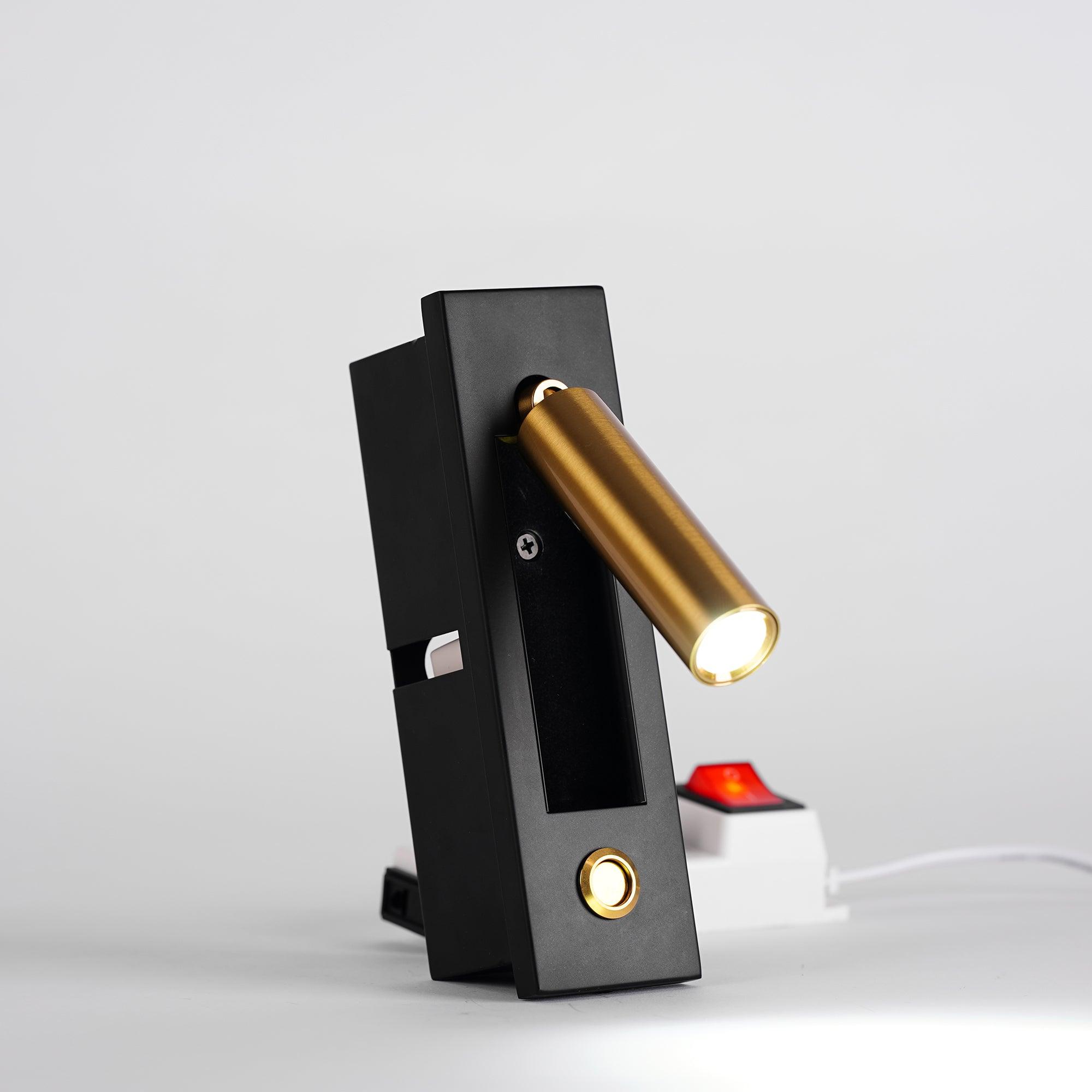 Modern Swivel Wall Reading Light Built In Design