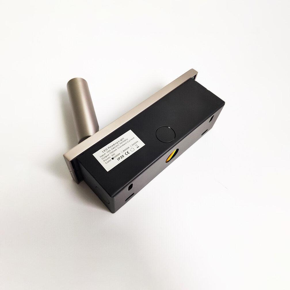 Modern Swivel Wall Reading Light Built In Design