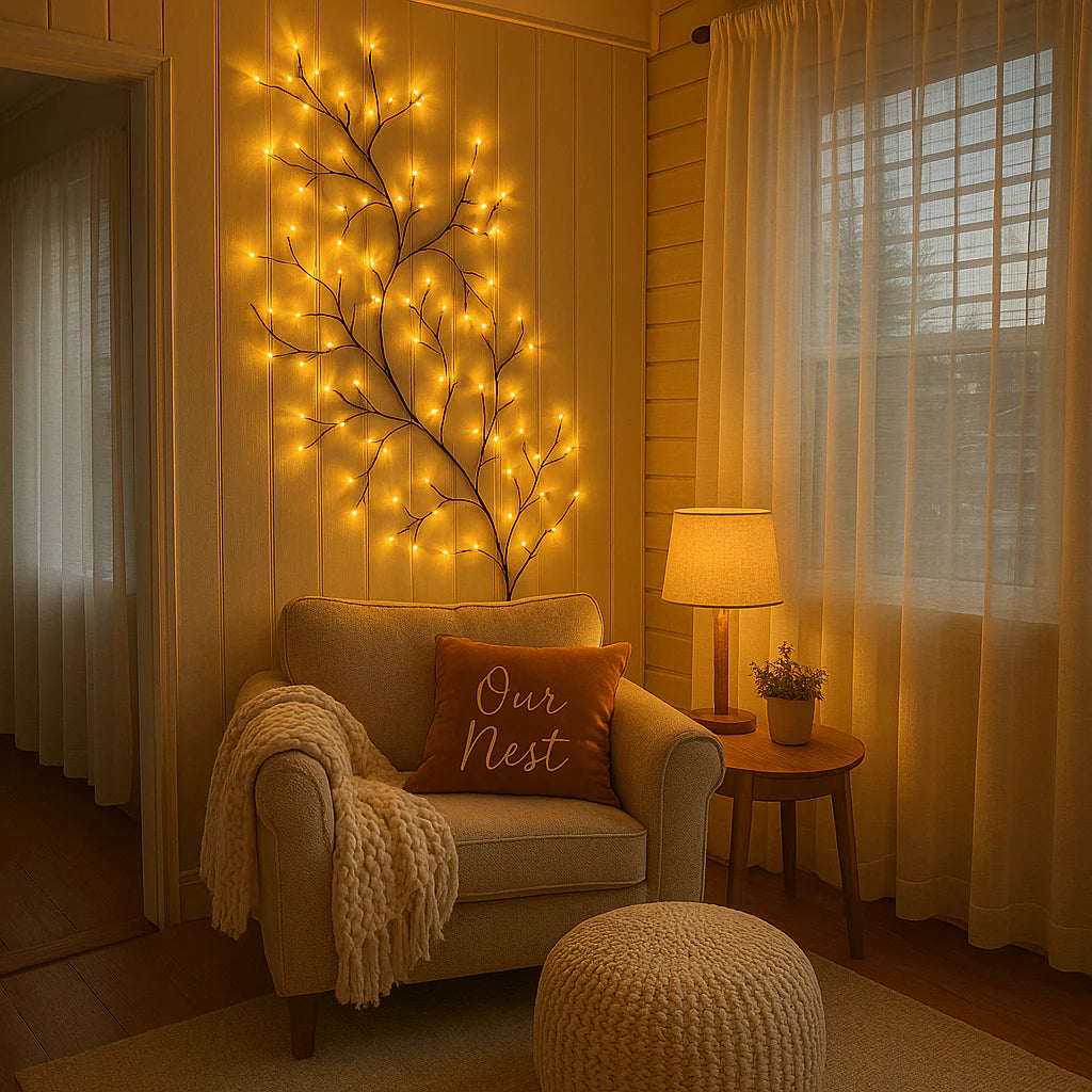 Cherry Blossom LED Wall Light