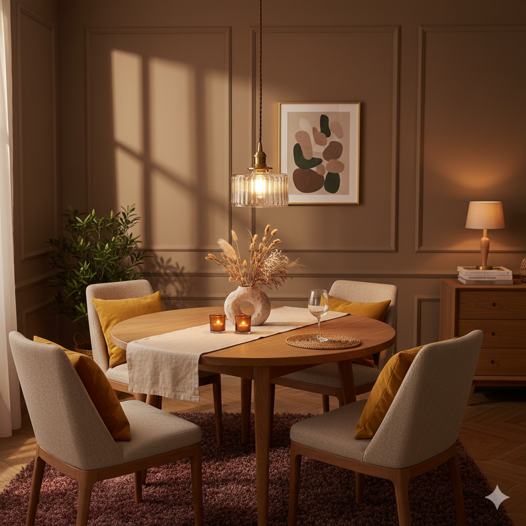 Brass Textured Glass Round Ceiling Pendant Light