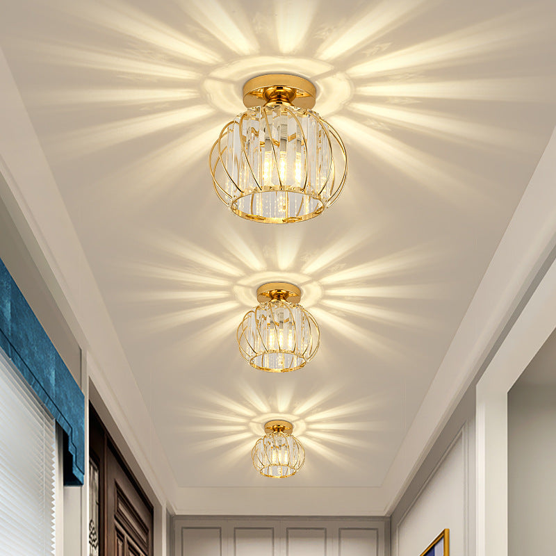 Glass Pendant Ceiling Light Bedside Light for Living Room