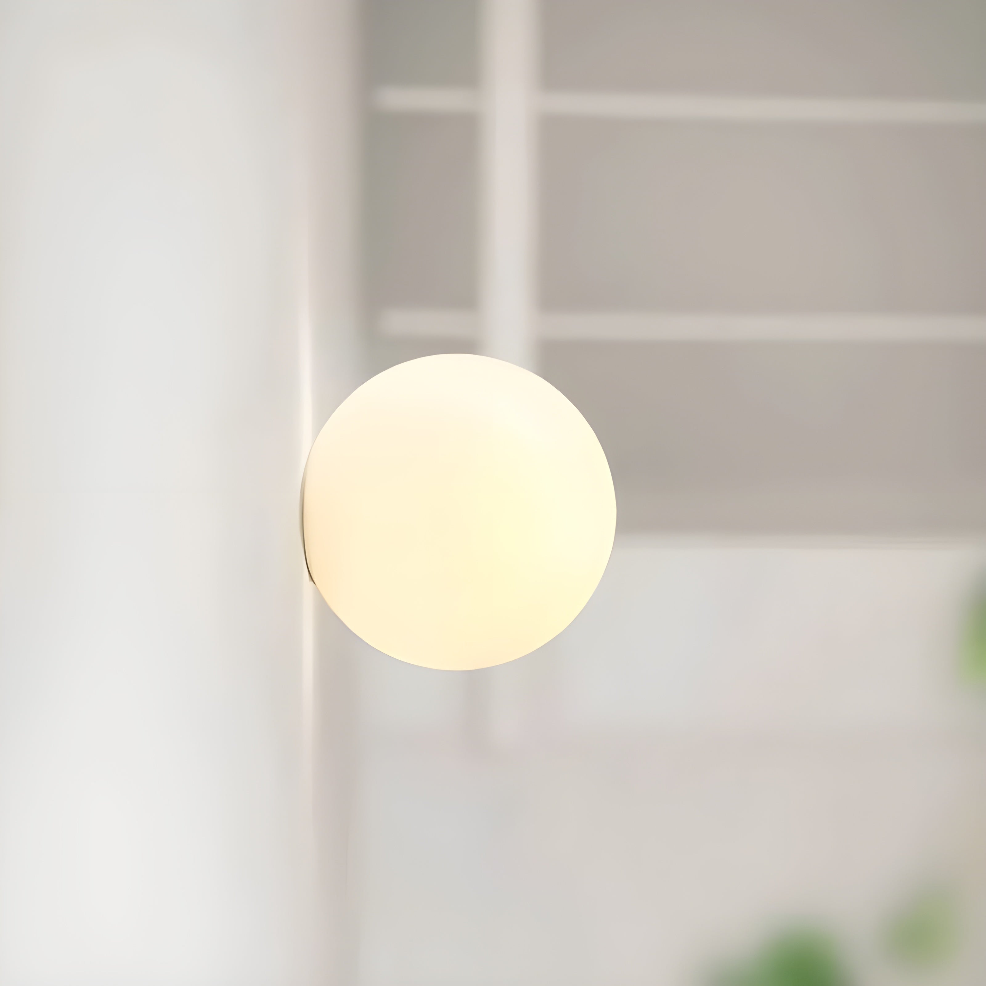 Modern Frosted Glass Wall Lamp