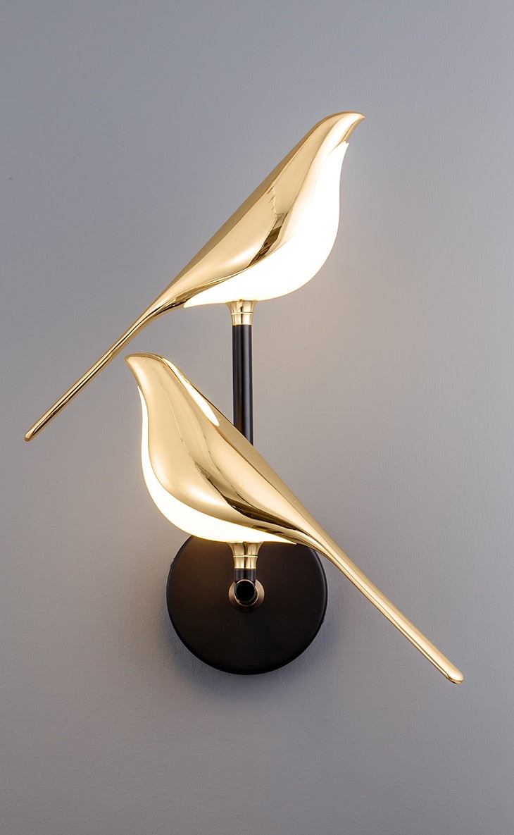 Modern LED Bird wall light