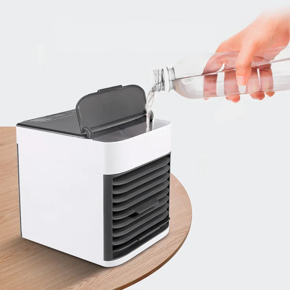 USB Aangedreven Mini Luchtkoeler met Watertank en Ventilator
