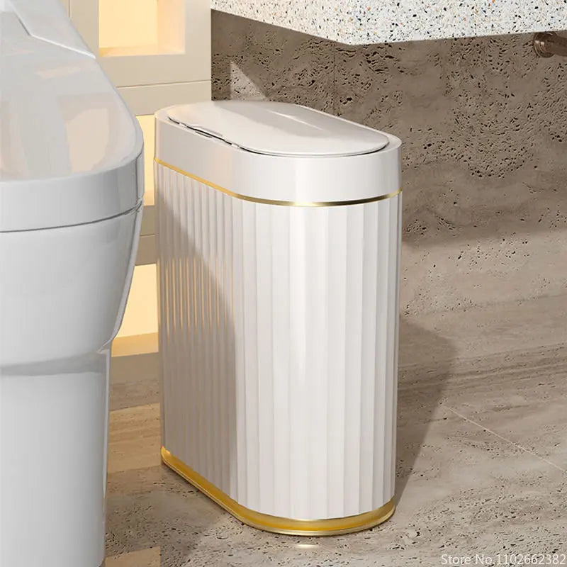 Smart Touchless Sensor Bin Modern Bathroom Waste Bin