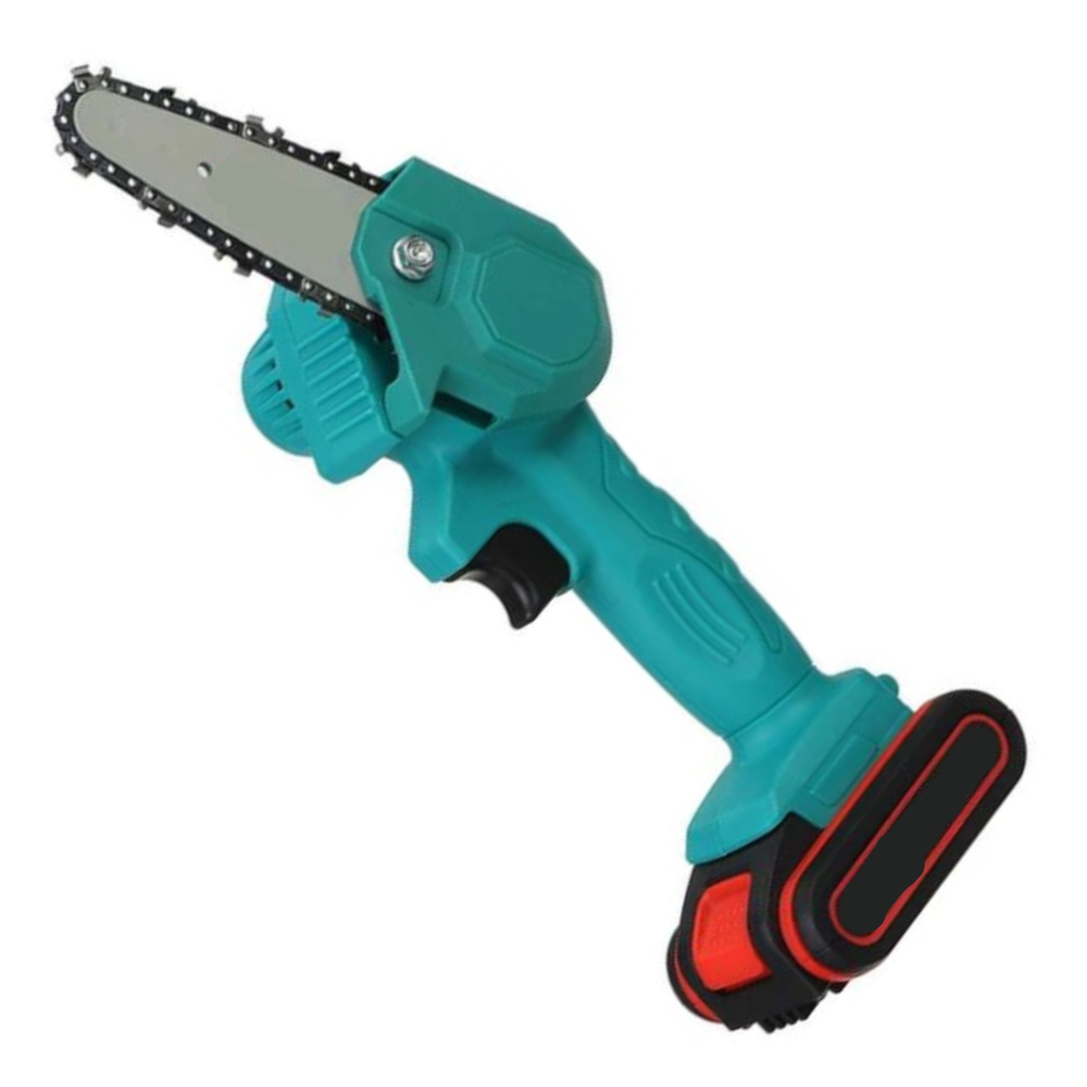 Draadloze Mini Kettingzaag Accu Aangedreven Handheld Kettingzaag