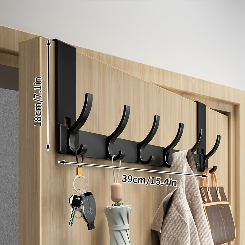 Over Door Hook Rack Wall Coat Hooks Storage Hanger
