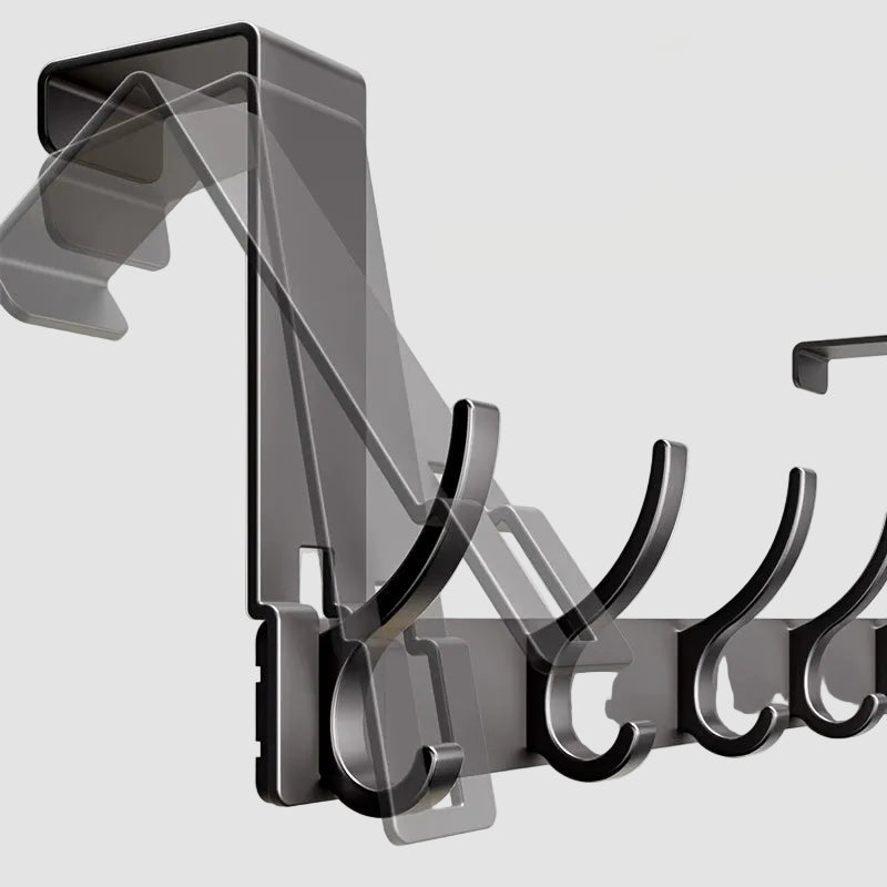 Over Door Hook Rack Wall Coat Hooks Storage Hanger