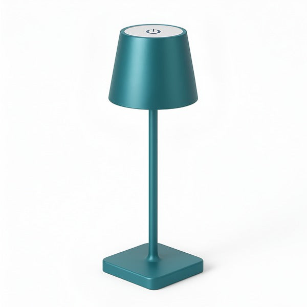Waterdichte oplaadbare tafellamp met slanke voet