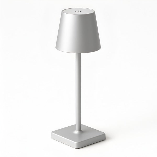 Waterdichte oplaadbare tafellamp met slanke voet