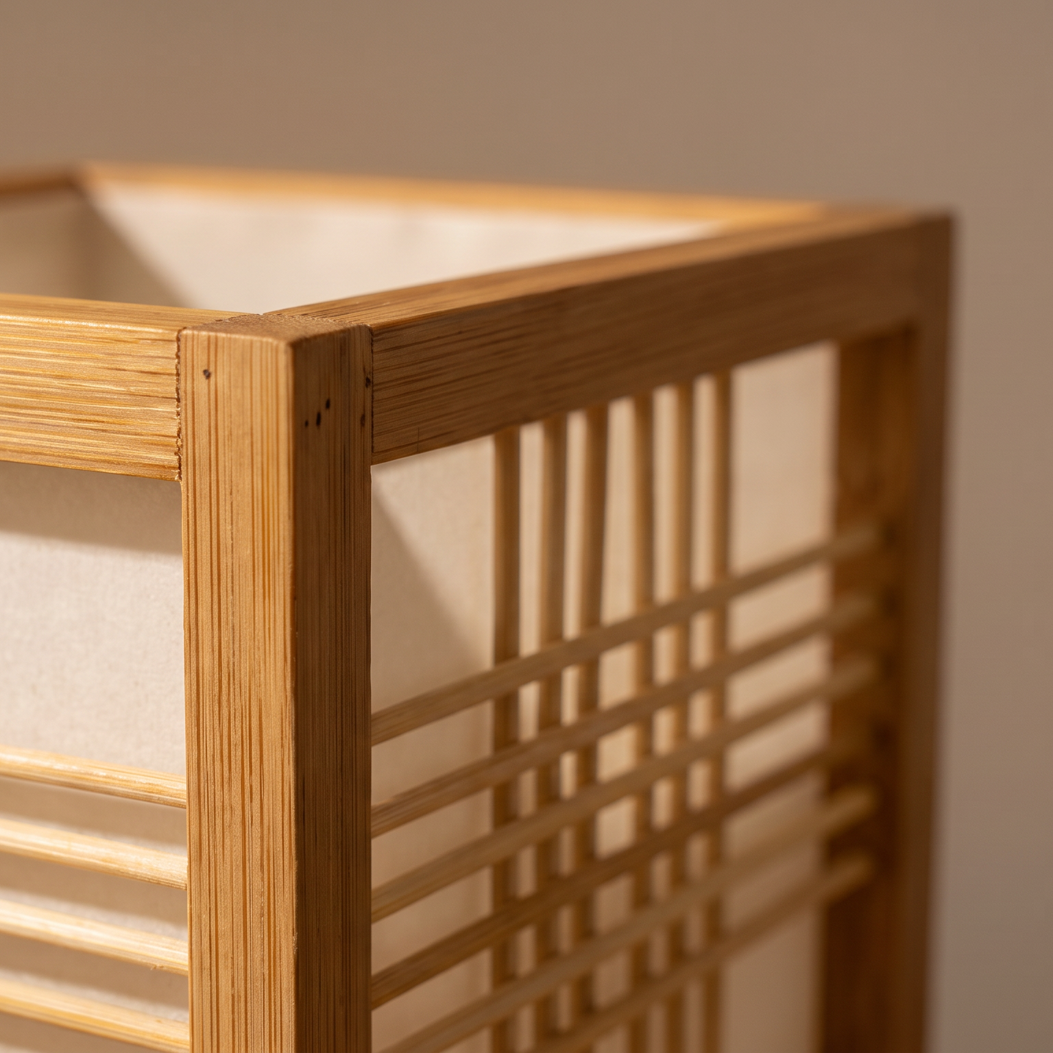 Lampe de table japandi à l’éclairage doux pour la chambre