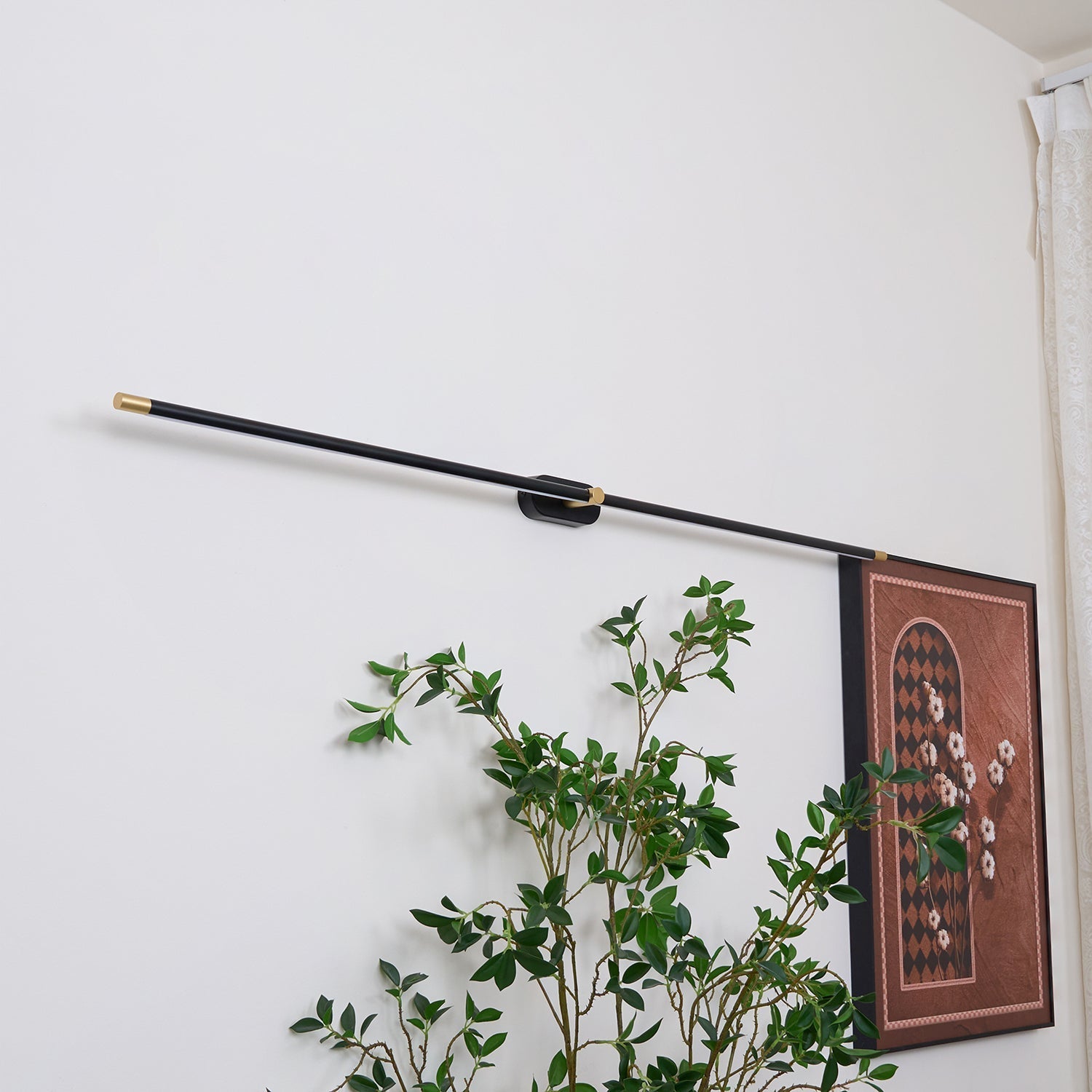 Modern Linear Wall Lamp Slim Minimalist Design
