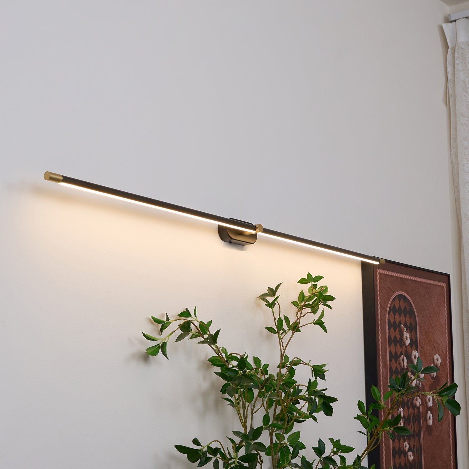 Modern Linear Wall Lamp Slim Minimalist Design
