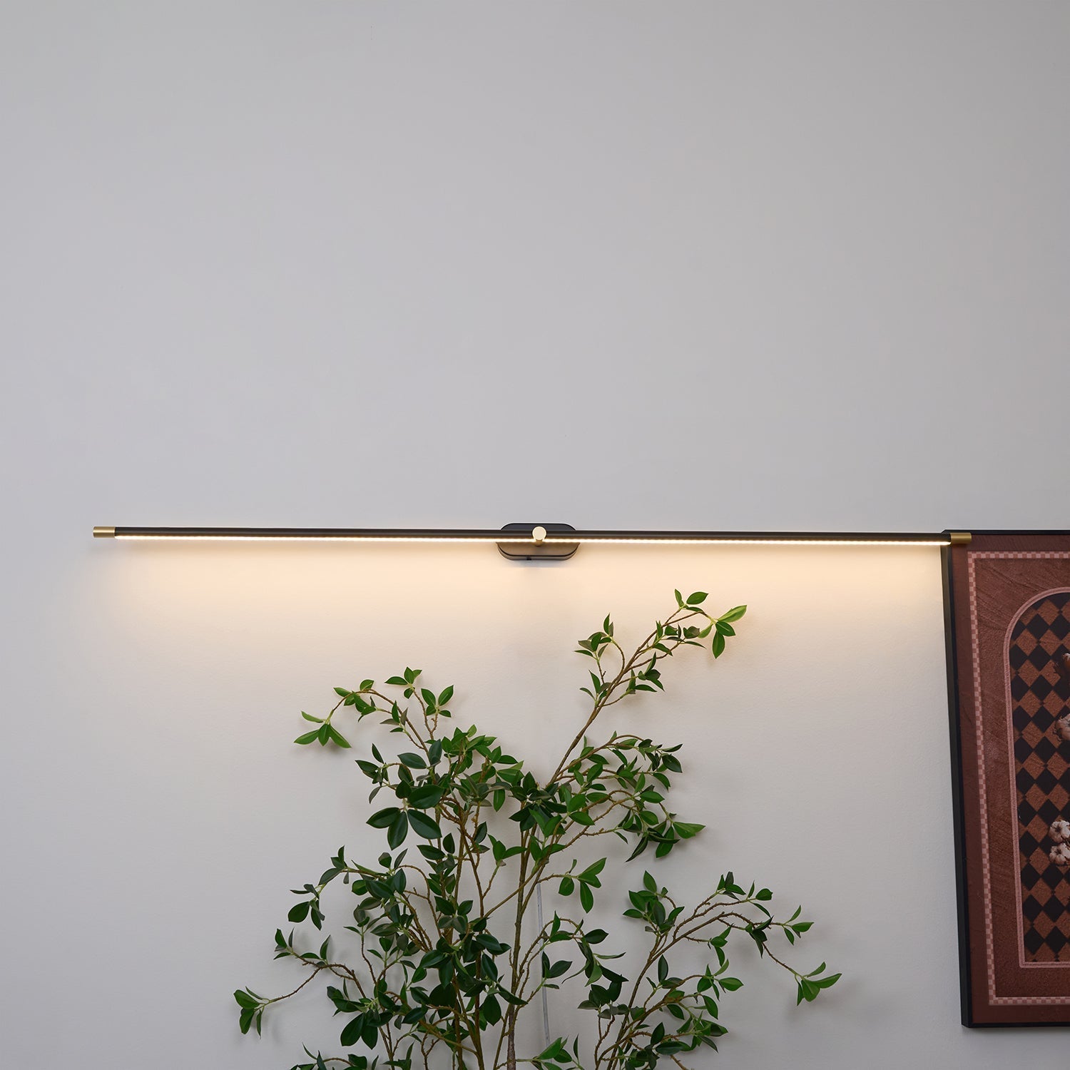 Modern Linear Wall Lamp Slim Minimalist Design