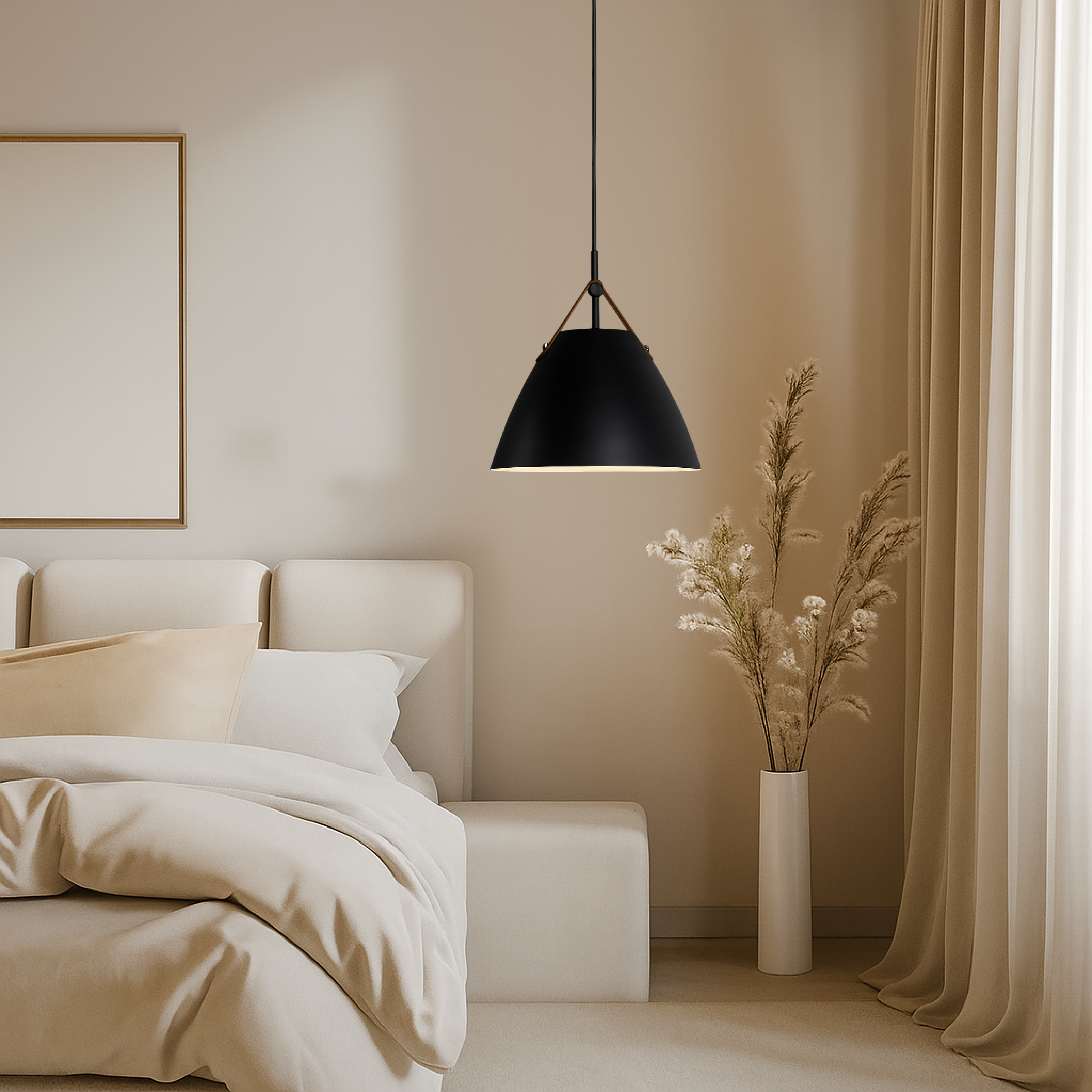 Modern Scandinavian Coloured Pendant Light