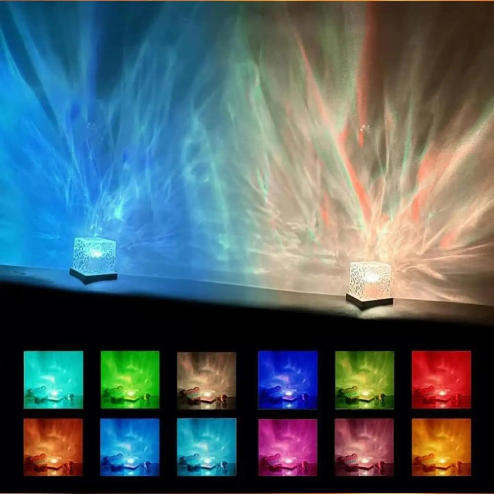 Lampe de table projecteur LED avec 16 modes d’éclairage