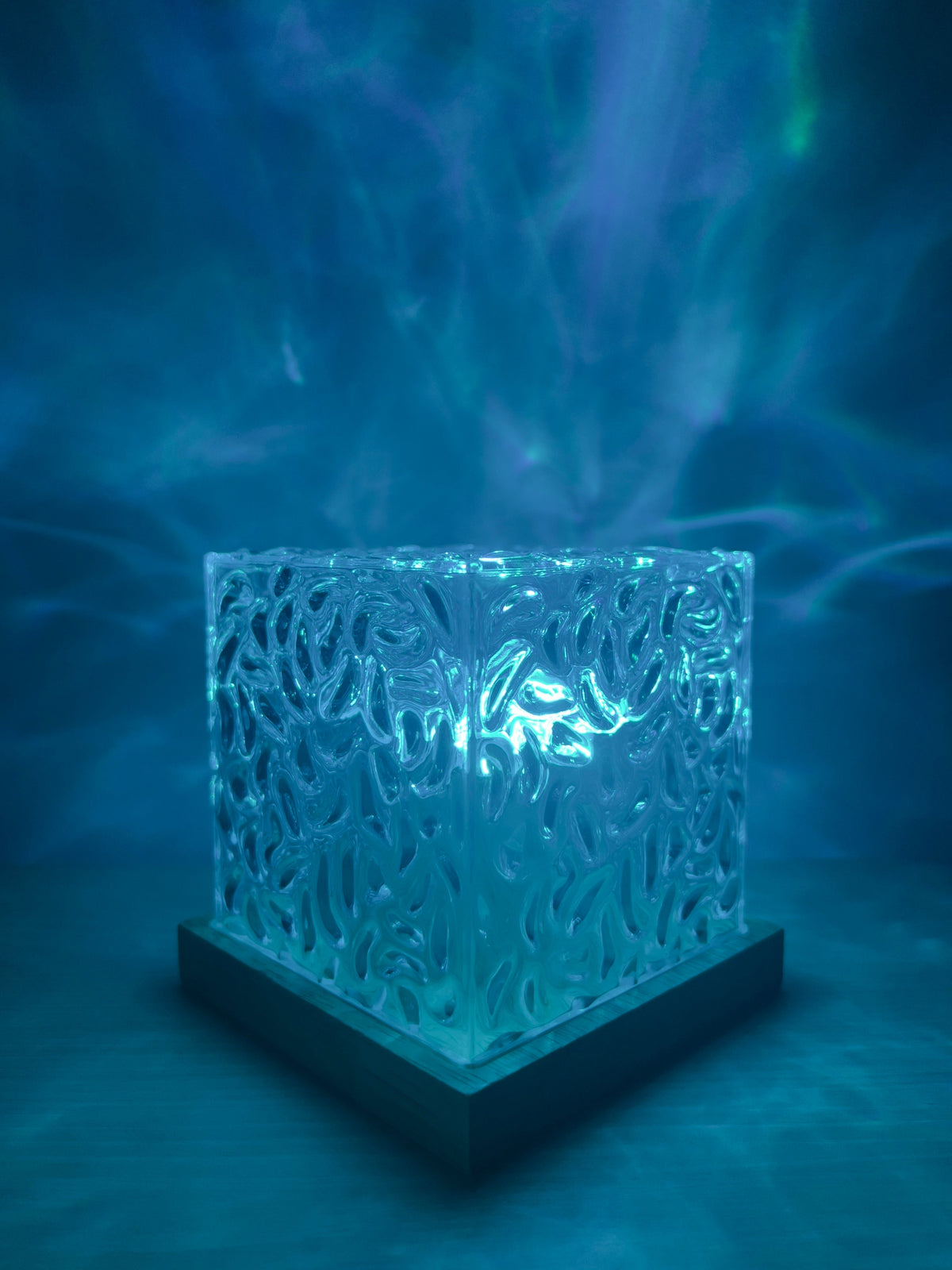 LED Water Wave Projector Night Light with Colour Changing Lighting