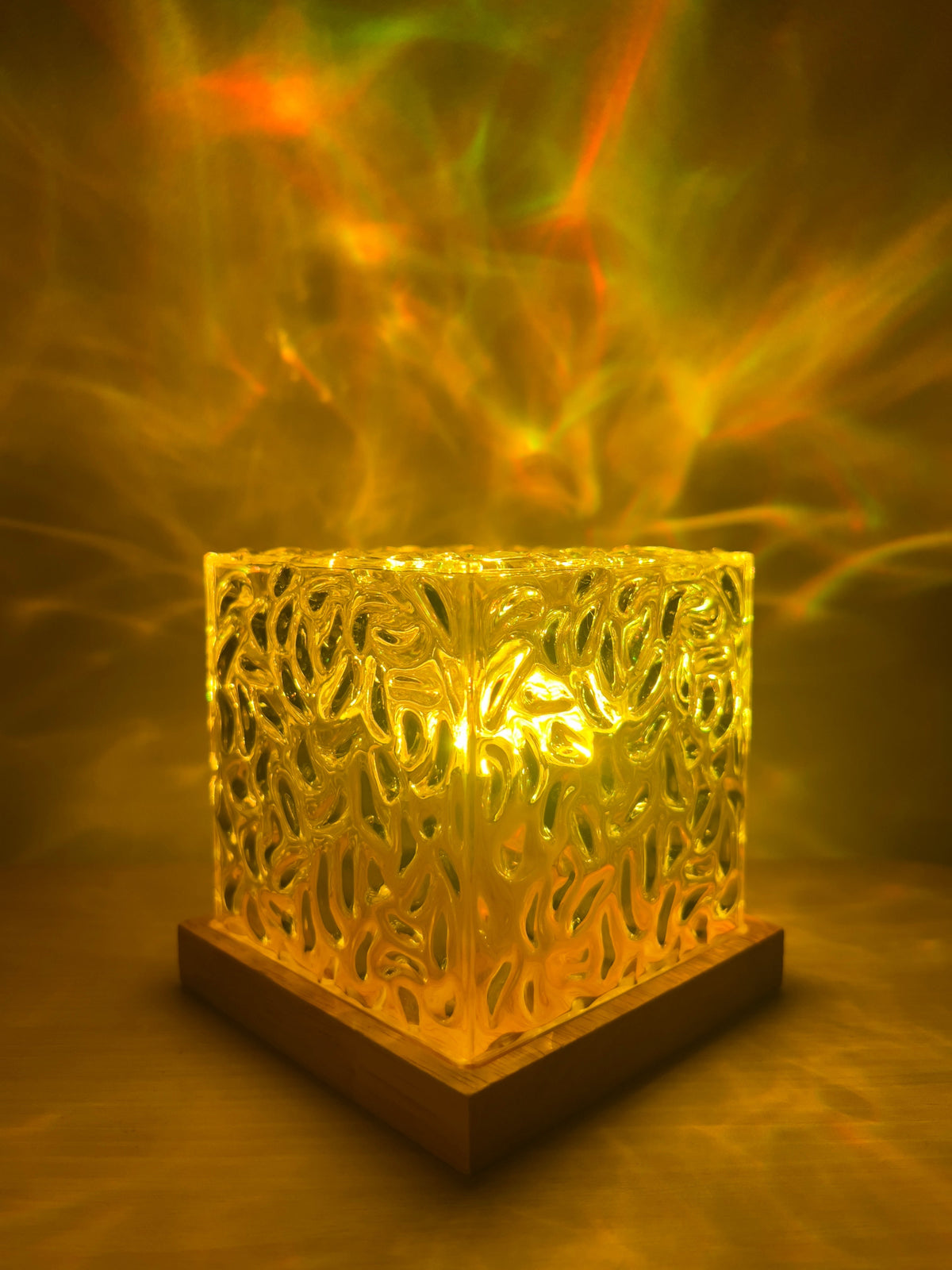 LED Water Wave Projector Night Light with Colour Changing Lighting
