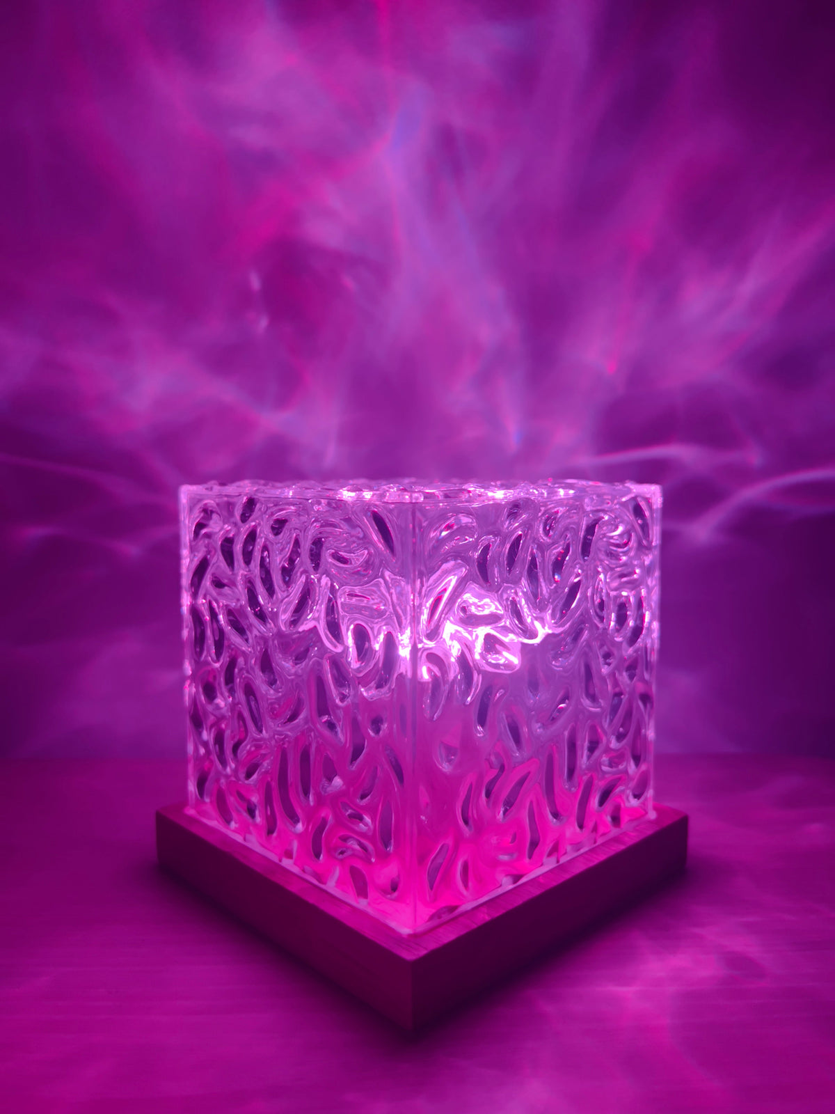 LED Water Wave Projector Night Light with Colour Changing Lighting