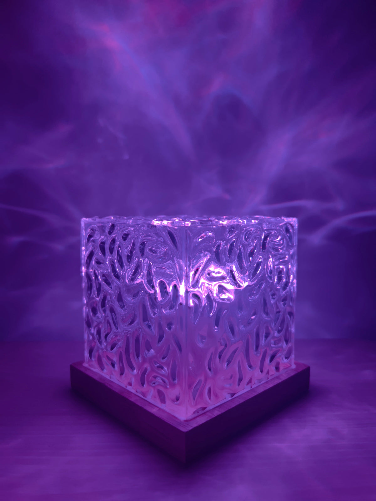 LED Water Wave Projector Night Light with Colour Changing Lighting