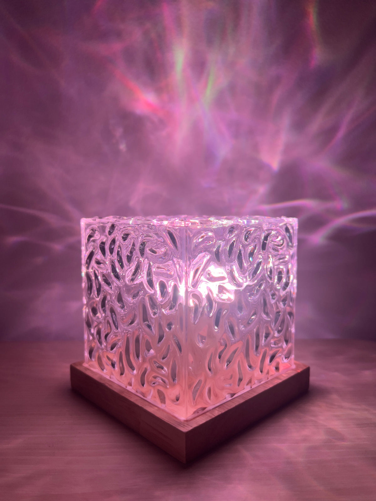 LED Water Wave Projector Night Light with Colour Changing Lighting