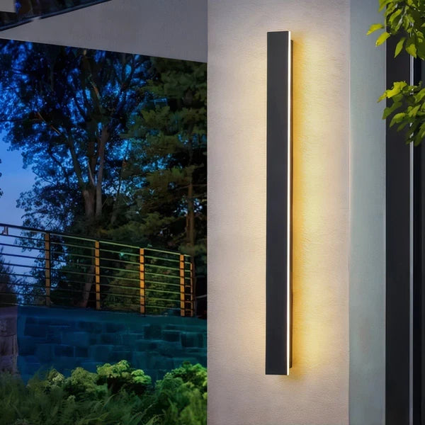 Applique murale LED extérieure moderne pour jardins et terrasses