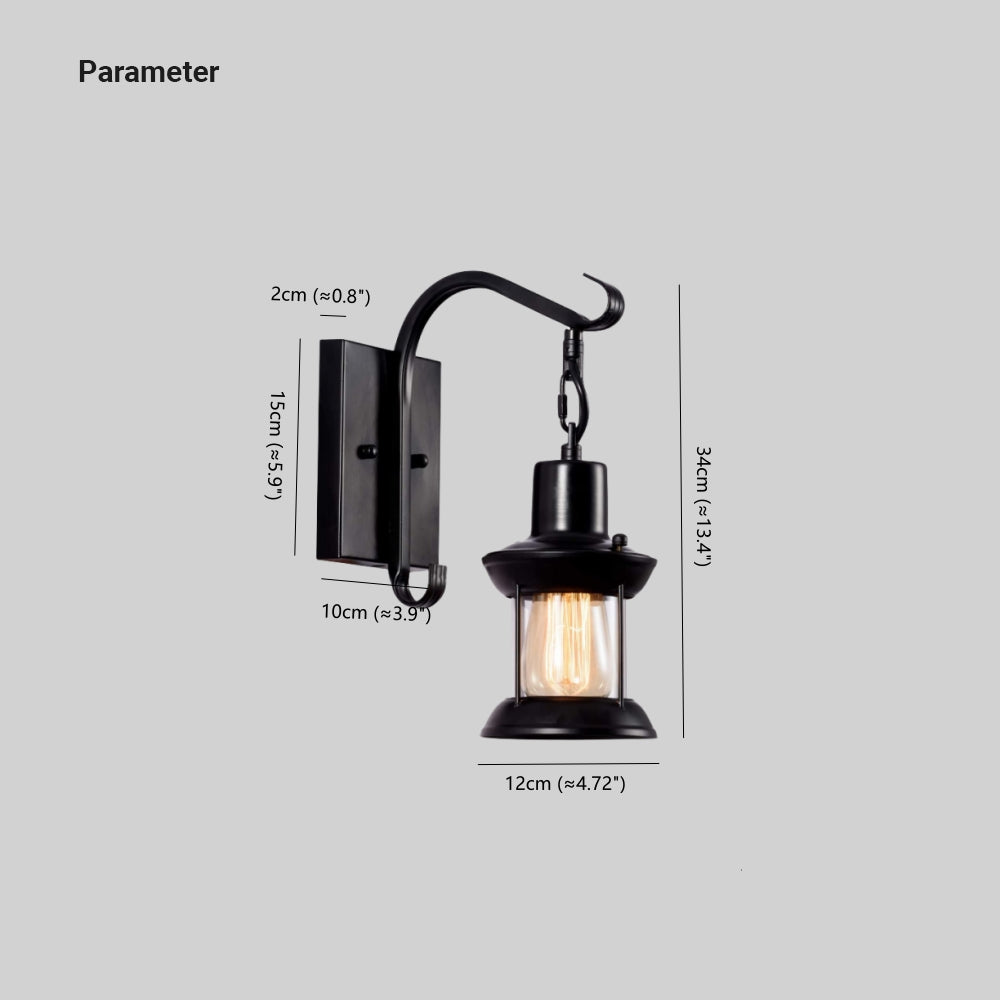Industrial Retro Wall Lamp Vintage Indoor Sconce Light Fixture