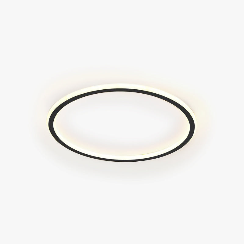 Modern LED Flush Mount Ceiling Light Round Slim Indoor Lamp