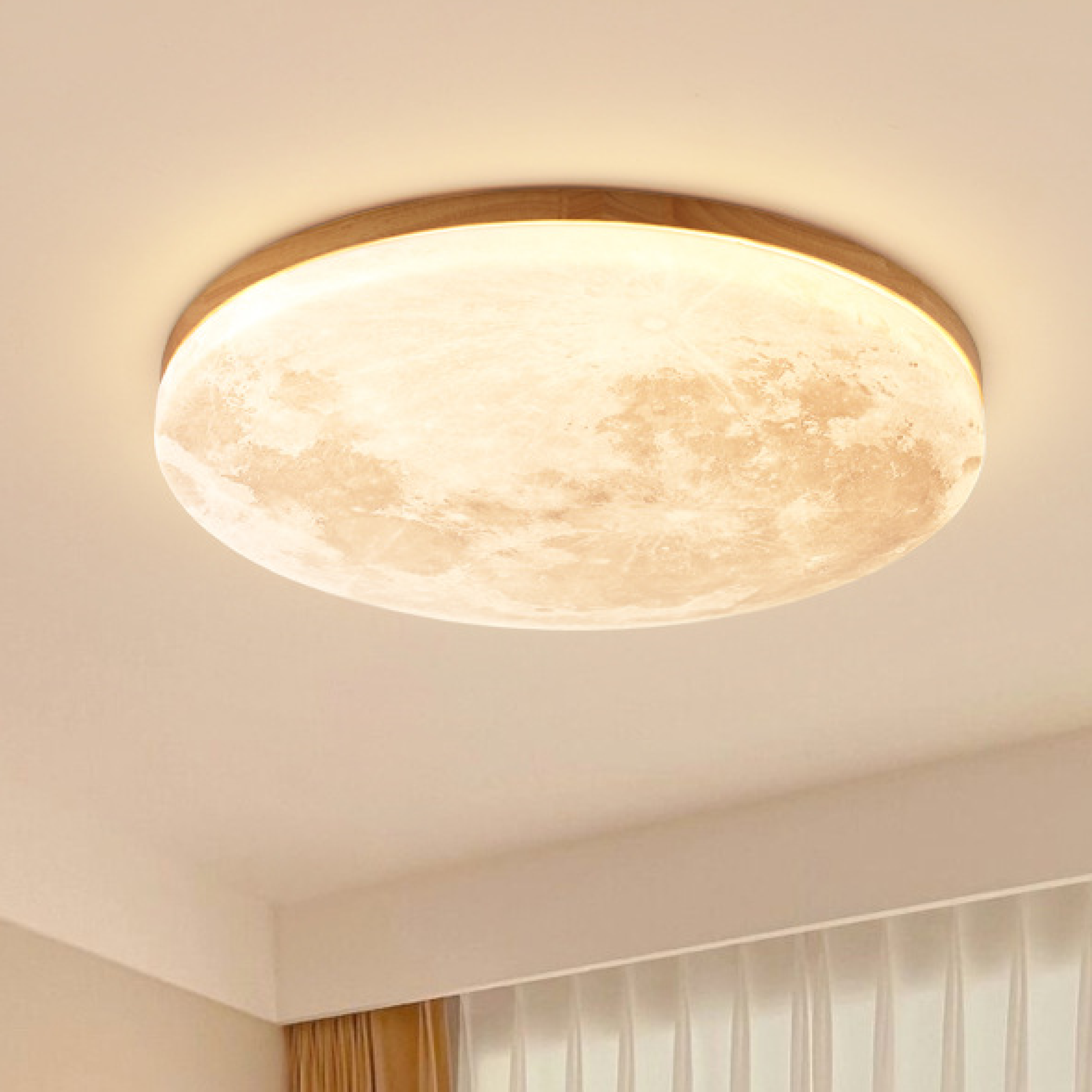 Modern Moon Ceiling Light