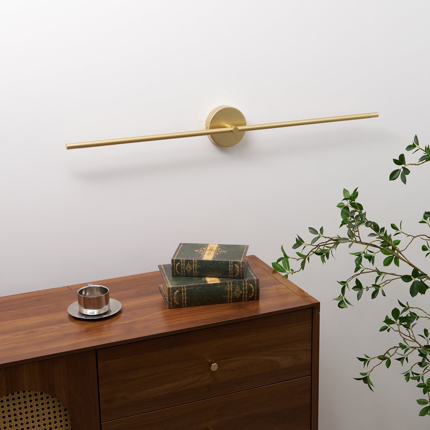 Minimalist Double-Rod LED Wall Sconce Light