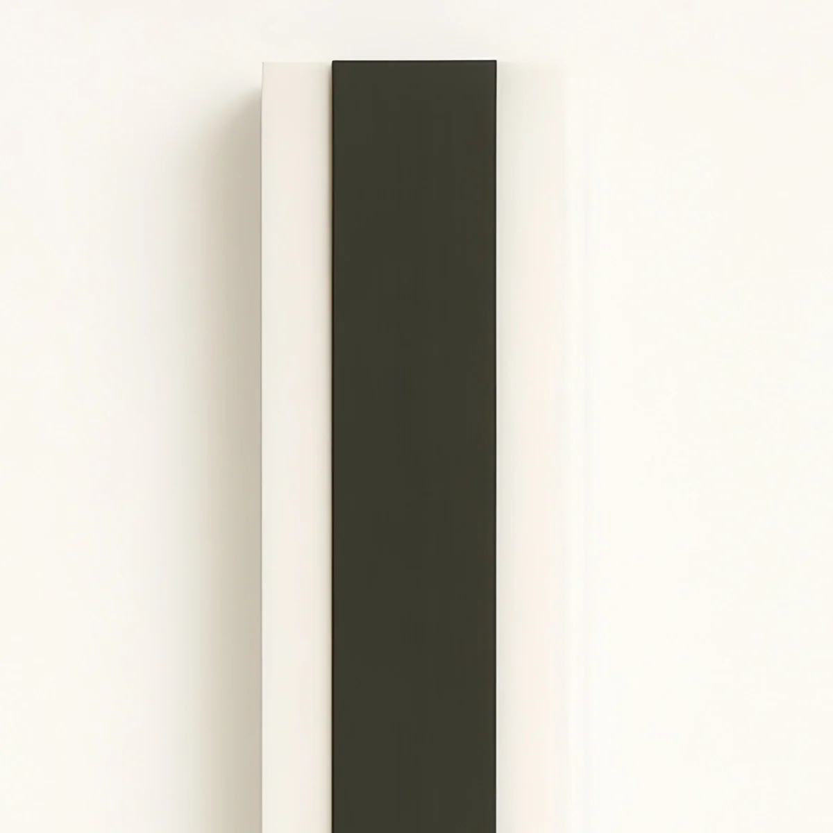 Modern Black Outdoor LED Wall Light with Sensor