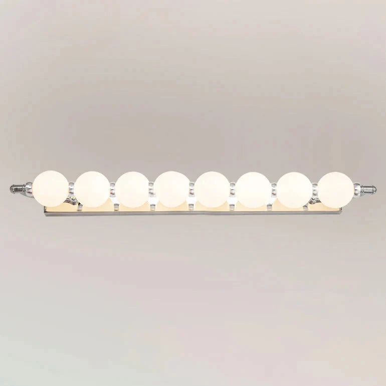Applique murale LED moderne pour miroir de salle de bains avec globe