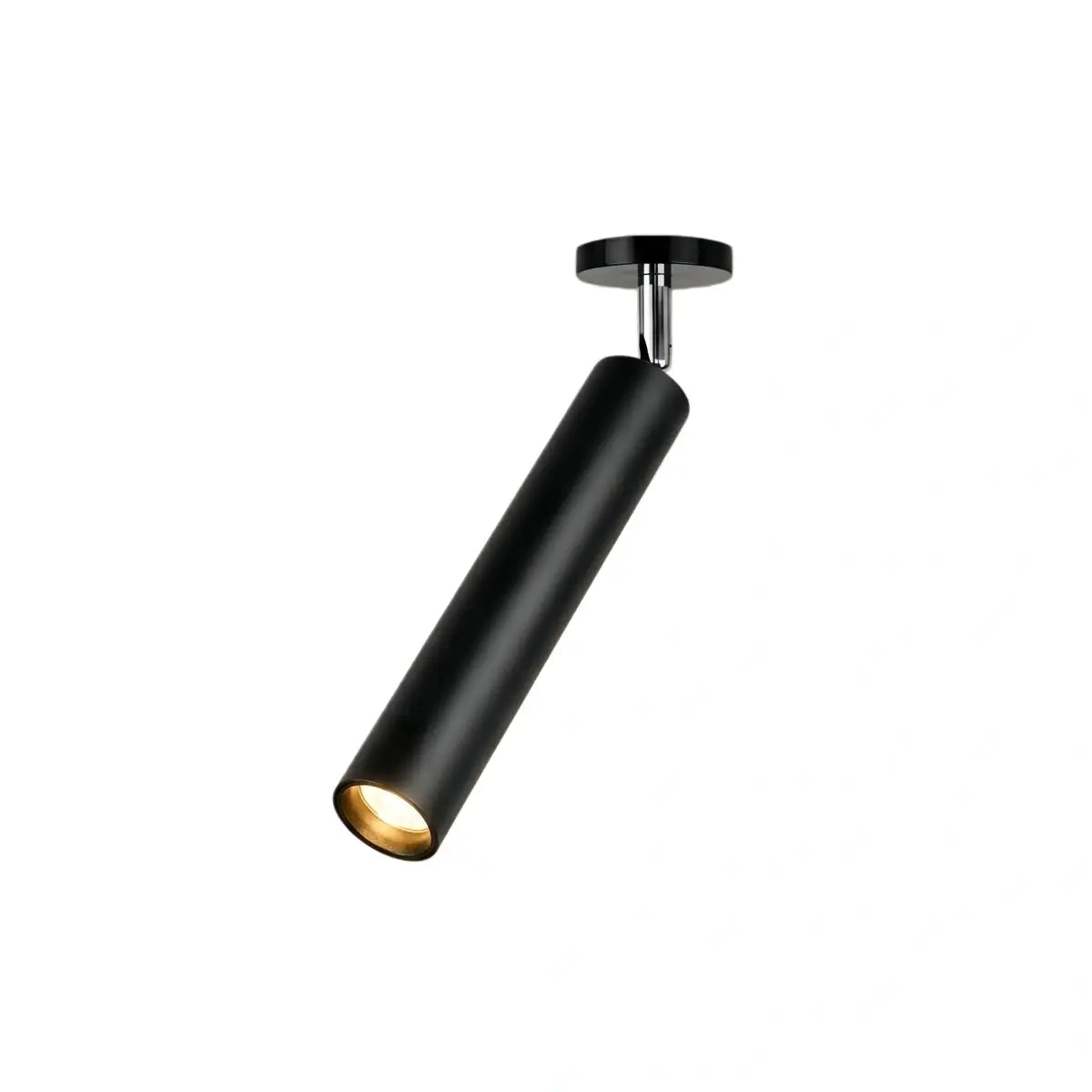Modern Linear Ceiling Light Black Metal Lamp for Living Room