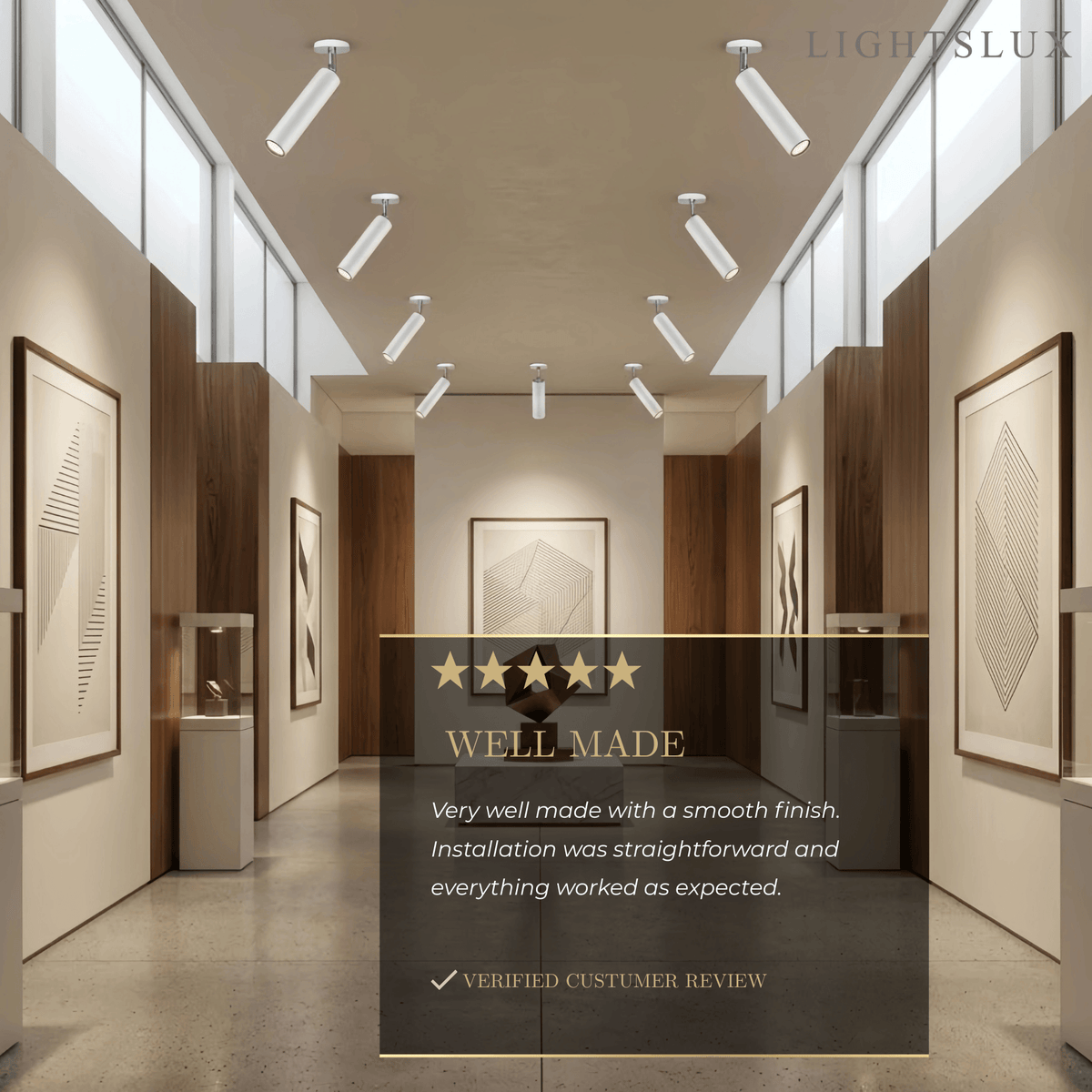Modern Linear Ceiling Light Black Metal Lamp for Living Room