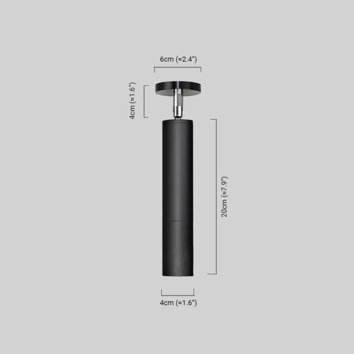 Modern Linear Ceiling Light Black Metal Lamp for Living Room